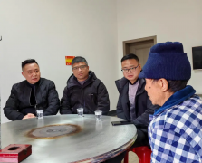 荣源公司到大方县五凤社区开展“双联双促”活